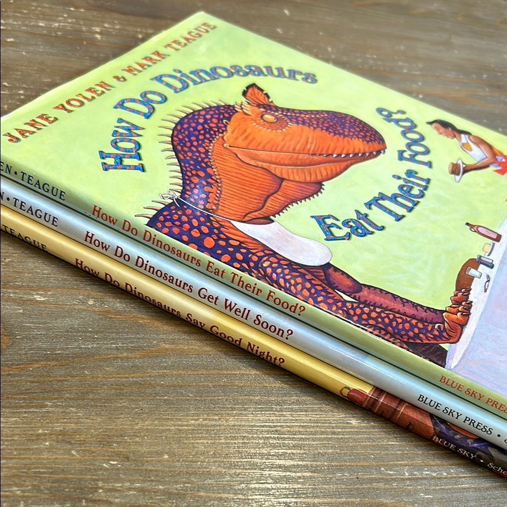 How Do Dinosaurs 3 Book Set